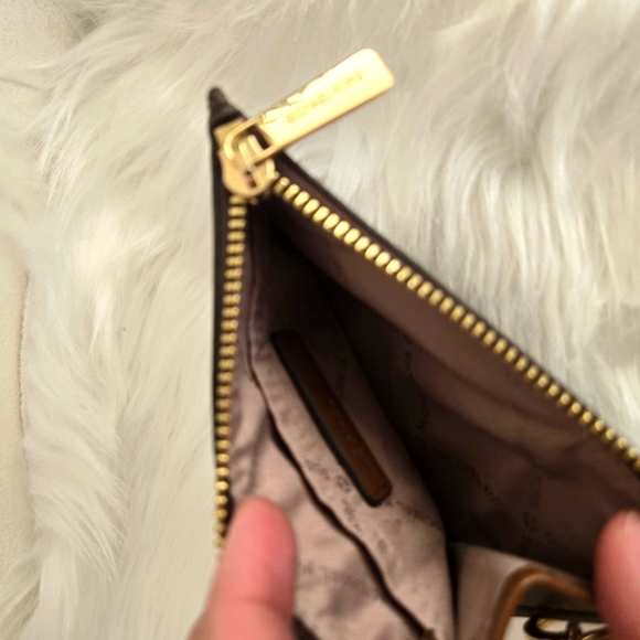 Michael Kors Brown Wallet with Gold Accents - Picture 3 of 3